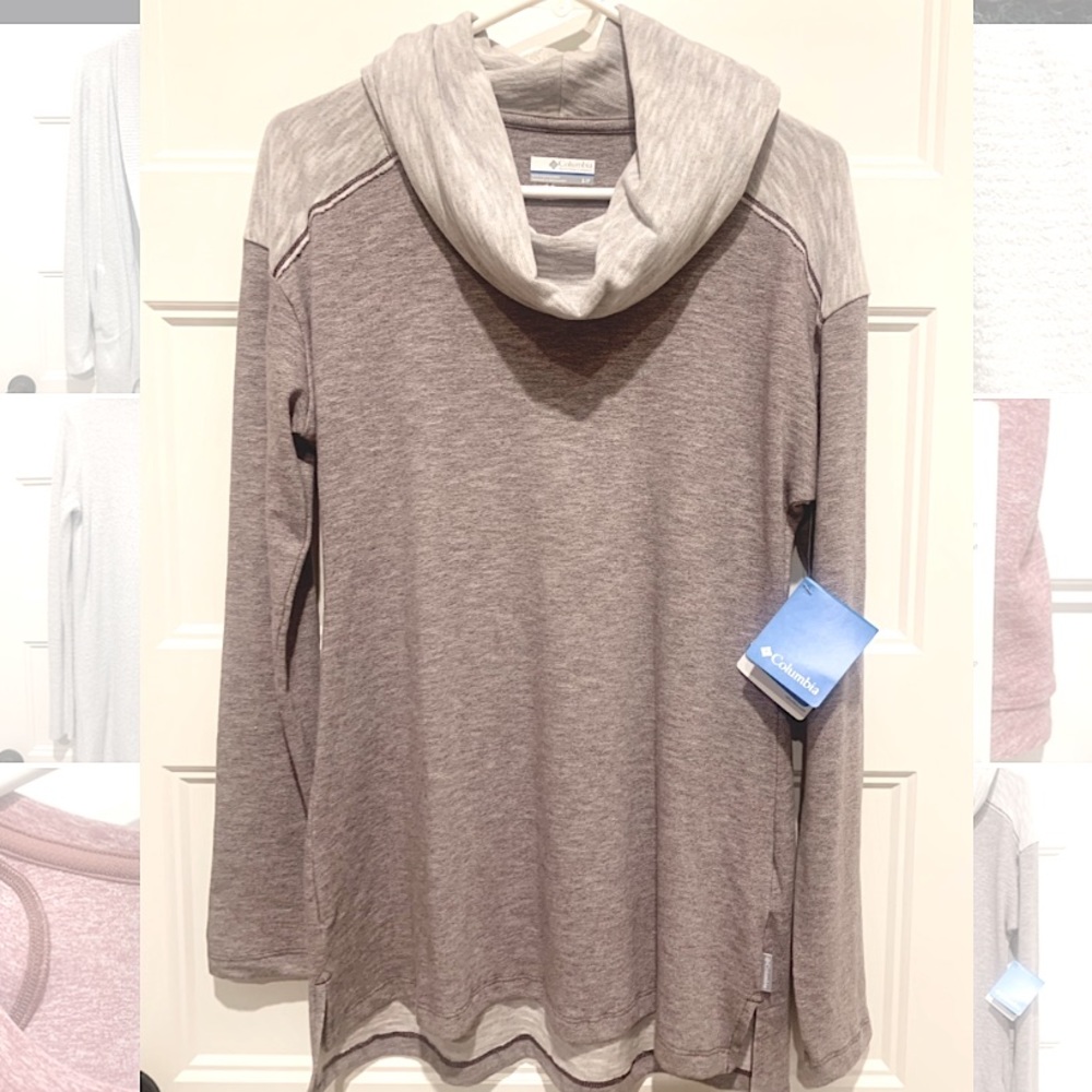 Columbia easy going cowl neck tunic